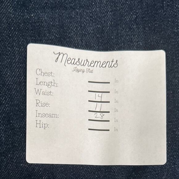 Guess Vintage Original Fit Classic Narrow Leg High Rise Denim Jean 29 Dark Wash - Picture 9 of 15